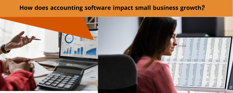 How does accounting software impact small business growth